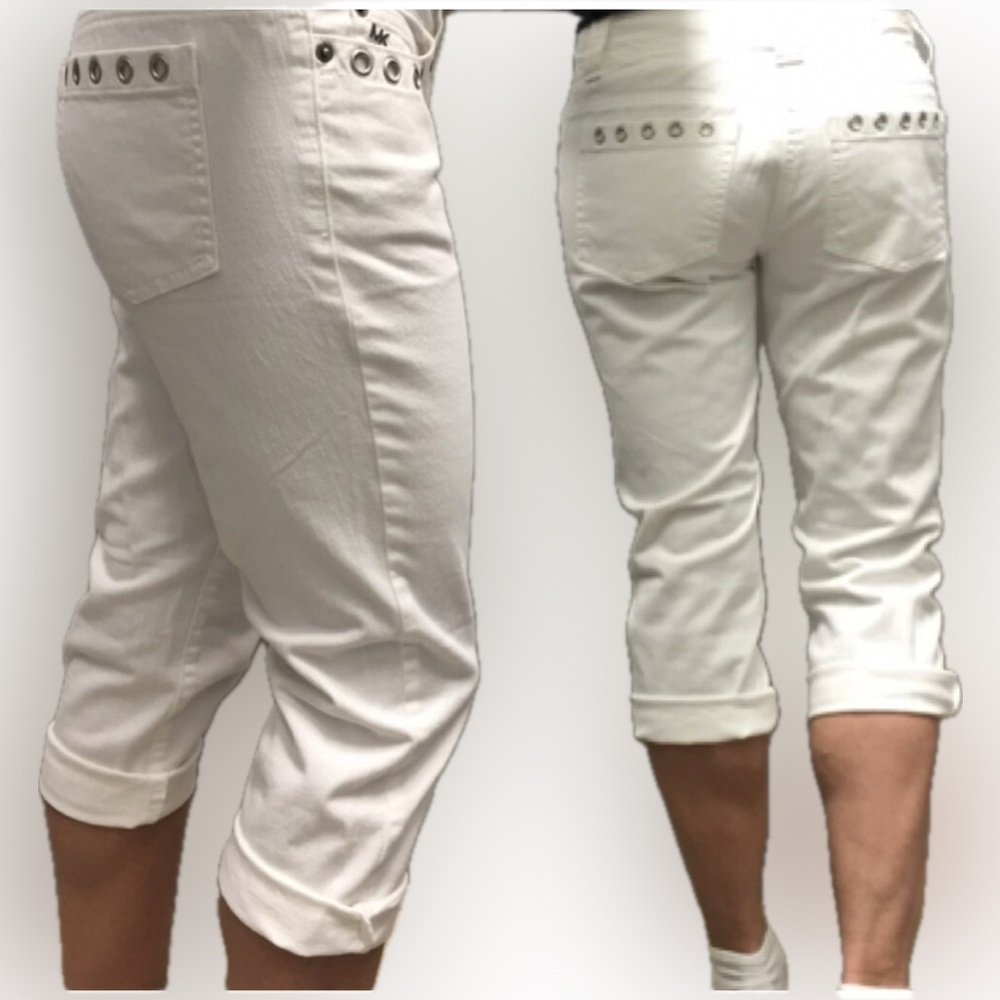 Michael Kor white capris